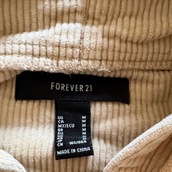 Forever 21 Beige Corduroy Jacket - Picture 2 of 2